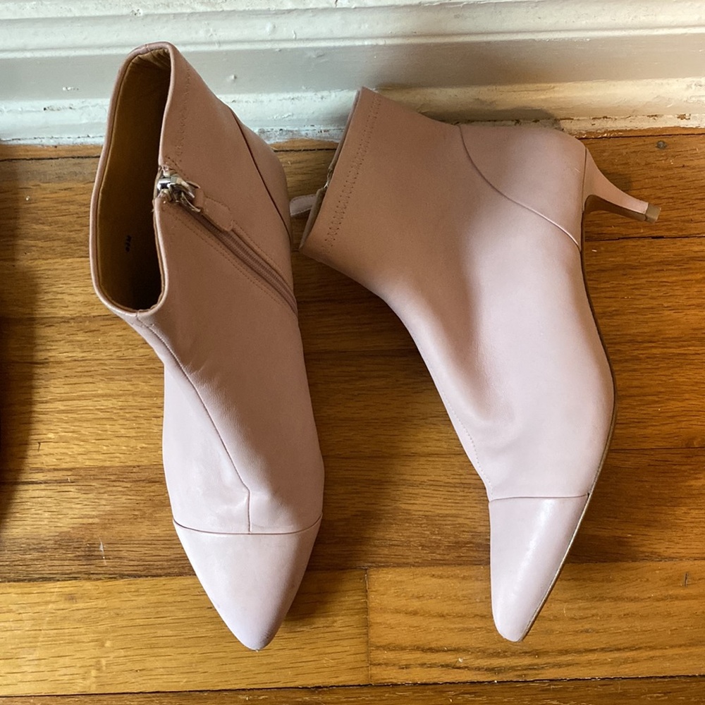 Rebecca Minkoff kitten heel booties - size 7